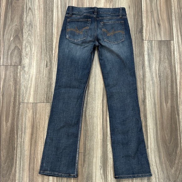 Wrangler Women's Dark Blue Boot Cut Jeans - Picture 3 of 4